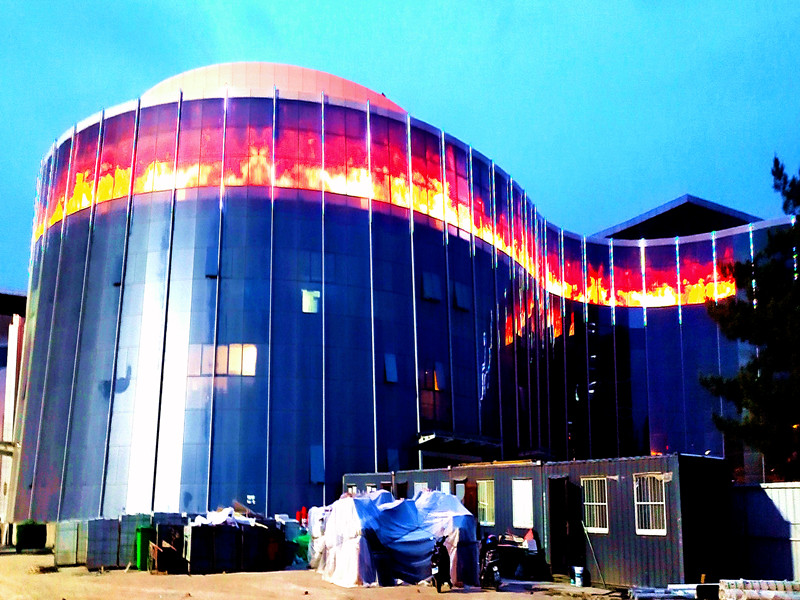 山西省朔州藝術(shù)文化中心樓體亮化