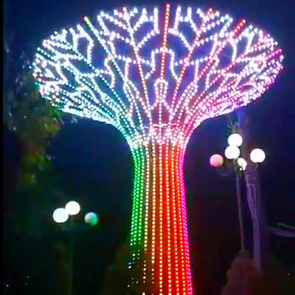 越南河內街道景觀亮化